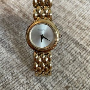 Versace gold women’s watch